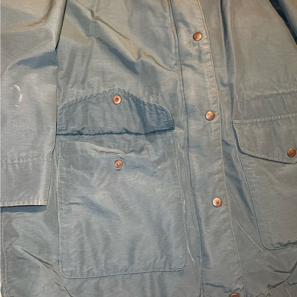 Woolrich L Vintage Y2K Wool Blend Lined Parka Barn Chore Coat Hood Grunge 90s - Picture 11 of 11